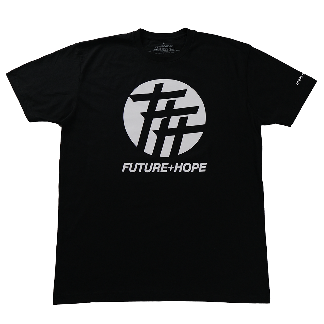 3 Crosses Tee (Black/White)