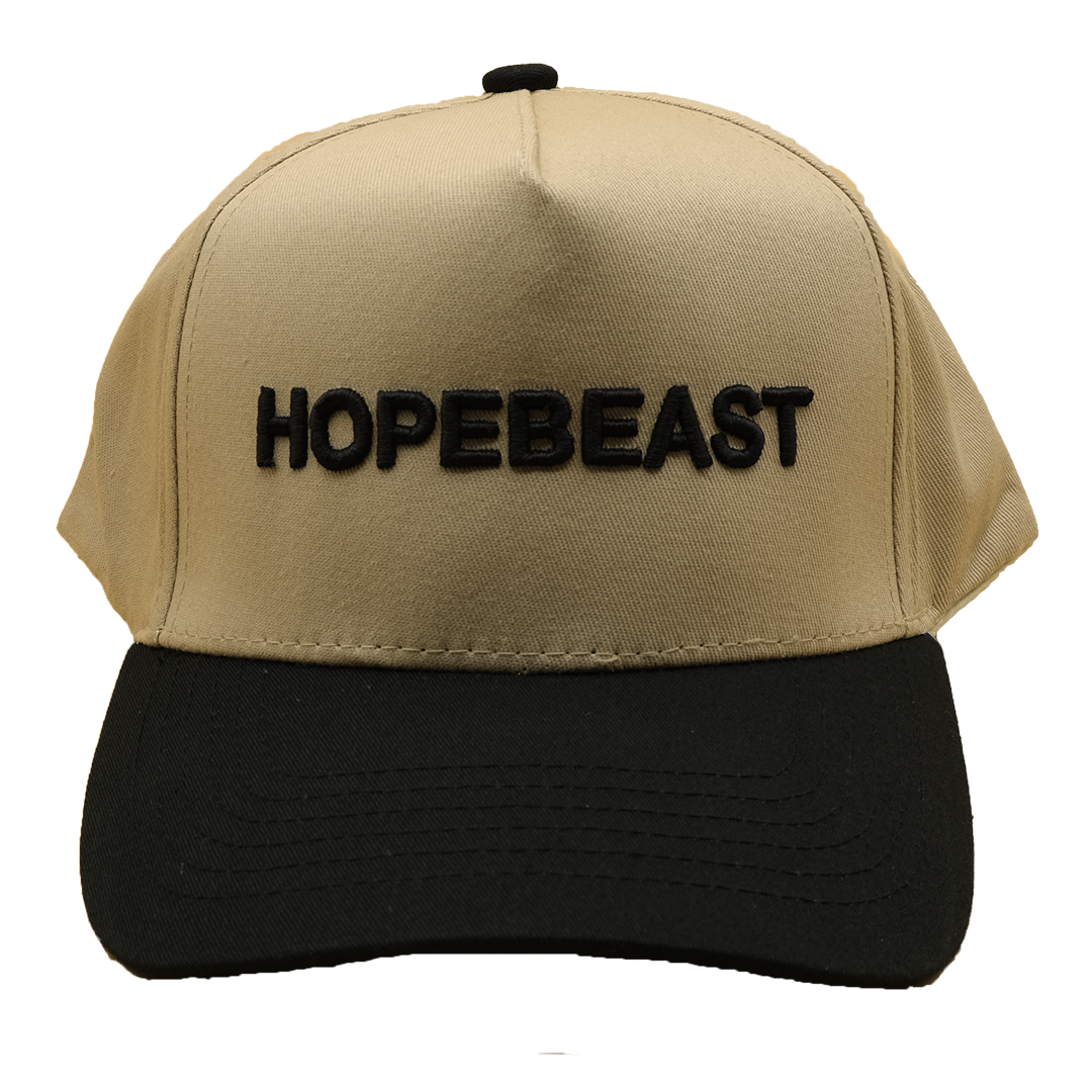 HOPEBEAST Snapback (Khaki/Black)