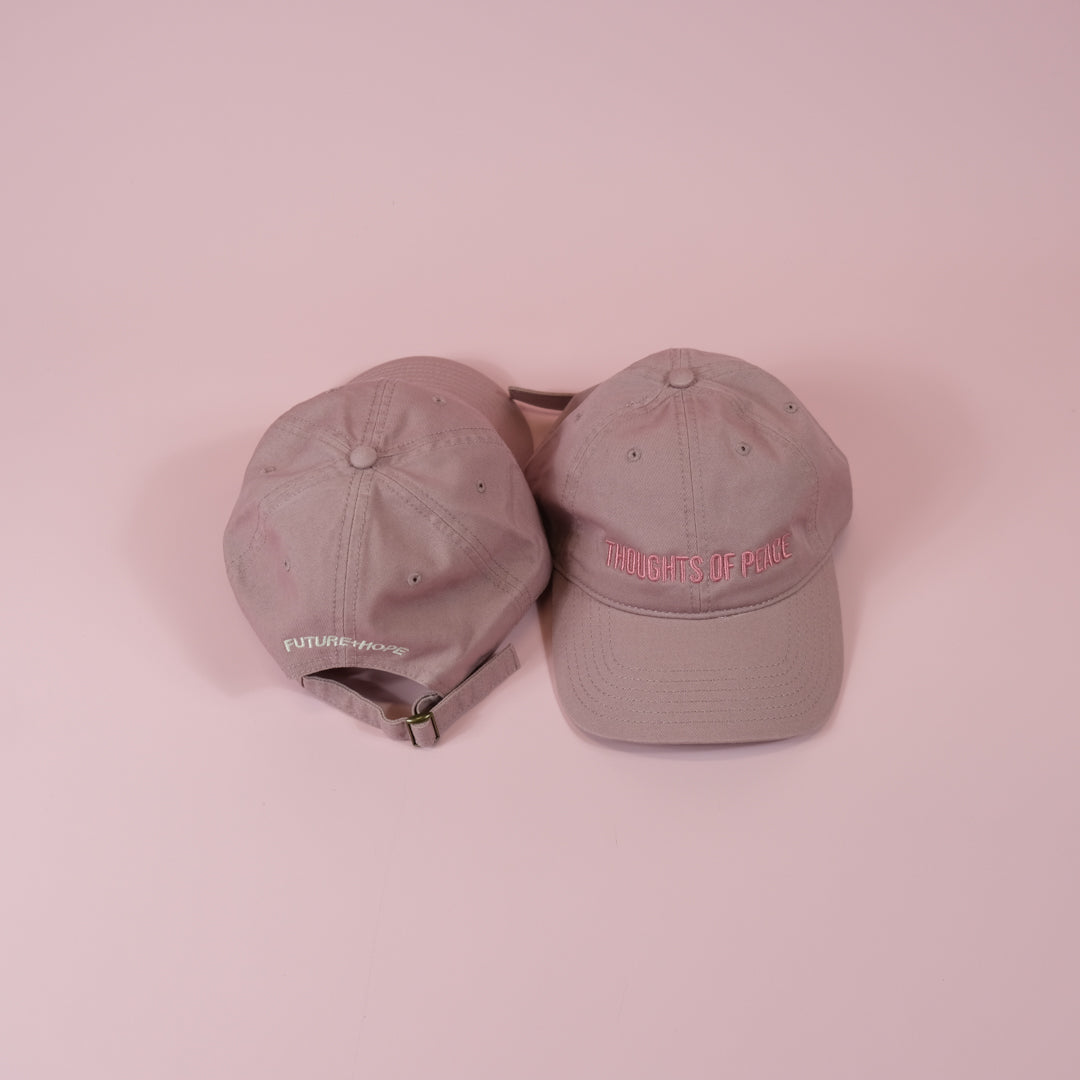 TOPNE Dad Hat (Dusty Rose/ Mauve)