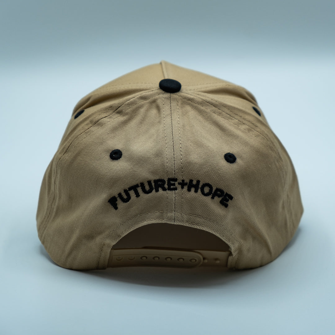 HOPEBEAST Snapback (Khaki/Black)