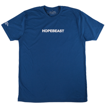 HOPEBEAST Tee (Deep Blue/White)