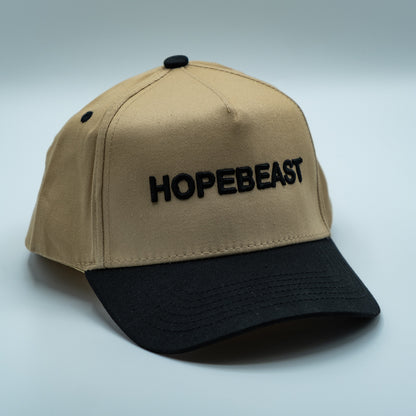 HOPEBEAST Snapback (Khaki/Black)