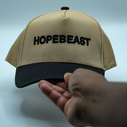 HOPEBEAST Snapback (Khaki/Black)
